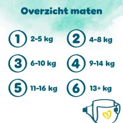 Pampers Harmonie Luiers Maat 3 6-10 KG 26 Stuks