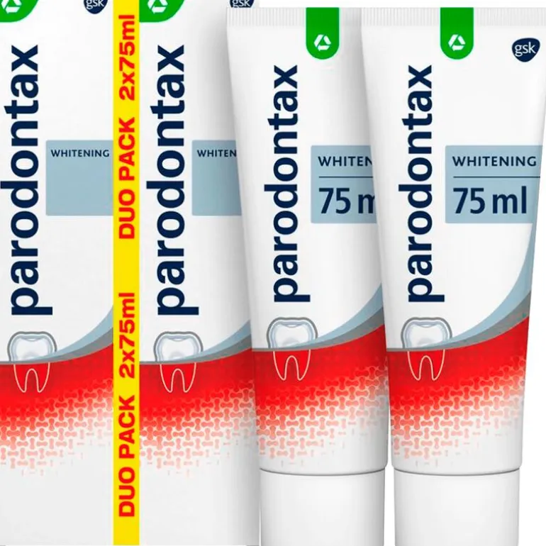 Parodontax Whitening Duopack Tandpasta - 2x75 ML