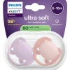 Philips Avent Fopspeen Ultra Soft 6-18M Double Pack, mixed - SCF091/44