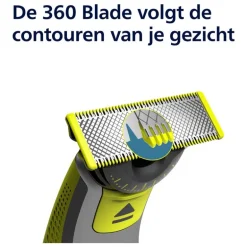 Philips OneBlade 360 Vervangmesjes + Body kit - QP624/50