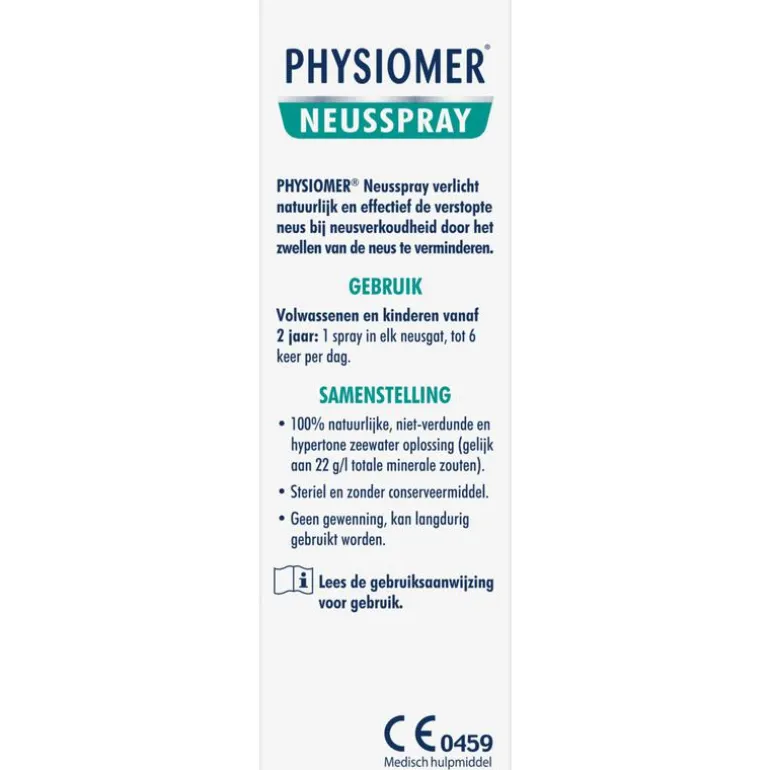 Physiomer Neusspray 100% Natuurlijk 20 ML