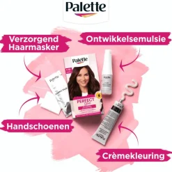 Poly Palette Perfecte Gloss Color Haarverf 468 Subtiel Mahonie