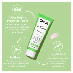 Q+A AHA Exfoliator Body Scrub 250ML