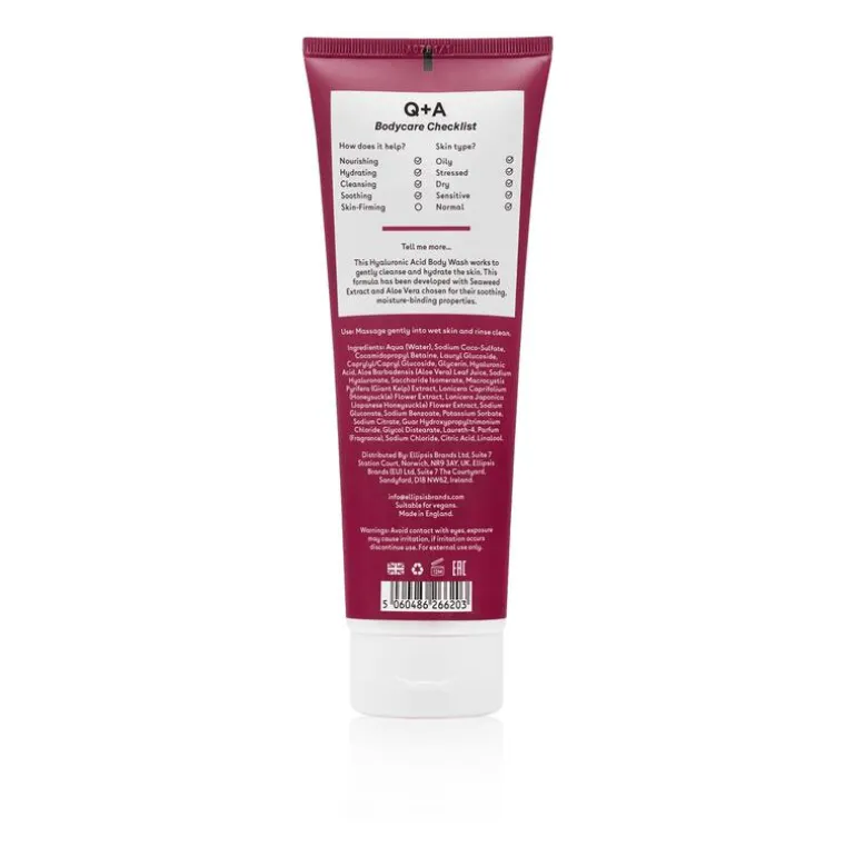 Q+A Hyaluronic Acid Body Wash 250 ML