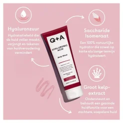 Q+A Hyaluronic Acid Body Wash 250 ML