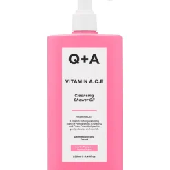 Q+A Vitamin A.C.E Cleansing Shower Oil 250 ML