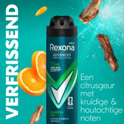 Rexona Men Advanced Protection Quantum Dry Deodorant Spray 150 ML