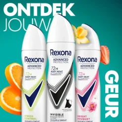 Rexona Woman Advanced Protection Invisible B&W Deodorant Spray 150 ML