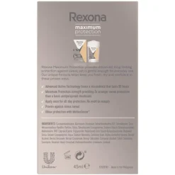 Rexona Woman Maximum Protection Active Shield Deodorant Stick 45 ML