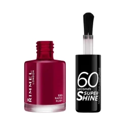 Rimmel London 60 Seconds Super Shine nagellak 320 Rapid Ruby