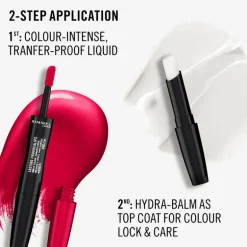 Rimmel London Lasting Provocalips Lippenstift 500 Kiss The Town Red