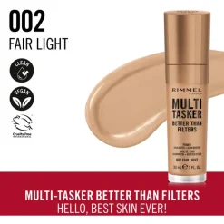 Rimmel London Multi-Tasker Better Than Filters Primer 002 Fair Light