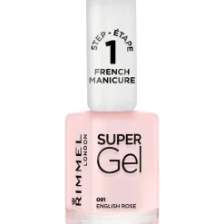 Rimmel London Super Gel French Manicure 091 English Rose