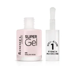 Rimmel London Super Gel French Manicure 091 English Rose