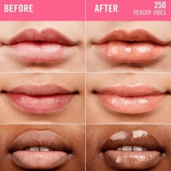 Rimmel London Thrill Seeker Glassy Gloss Lipgloss 250 Peachy Vibes 10 ML