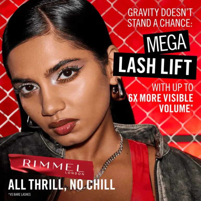 Rimmel London Thrill Seeker Mega Lift Mascara - Zwart - 001 Black