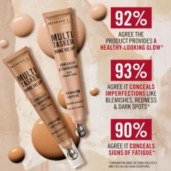 Rimmel Multi-Tasker Wake Me Up Concealer en Foundation 55 Classic Beige