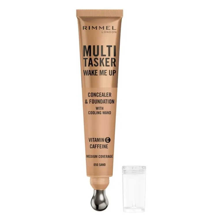 Rimmel Multi-Tasker Wake Me Up Concealer en Foundation 050 Sand