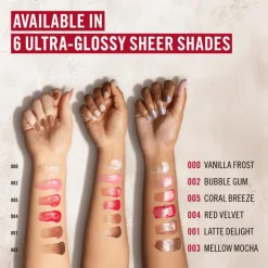 Rimmel Oh My Gloss Butter Me Up Lip Butter - Transparant - 000 Vanilla Frost