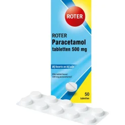 Roter Paracetamol 50 tabletten