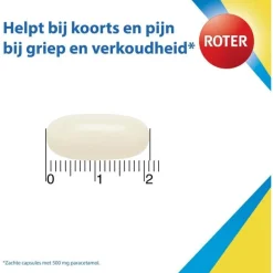 Roter Paracetamol Liquid Caps 500 mg 20 tabl