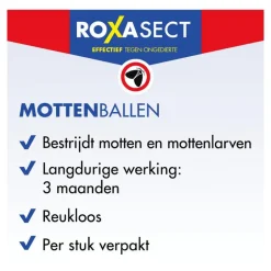 Roxasect Mottenballen 20 stuks