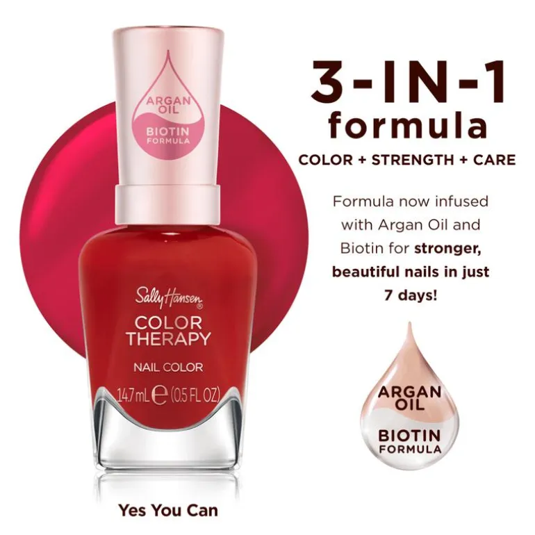 Sally Hansen Color Therapy Nagellak - Rood - 350 YesYou Can