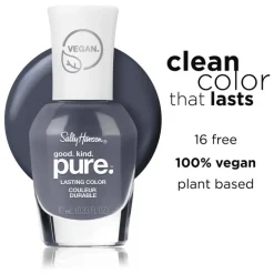 Sally Hansen Good.Kind.Pure Nagellak - Grijs - 395 Nightfall