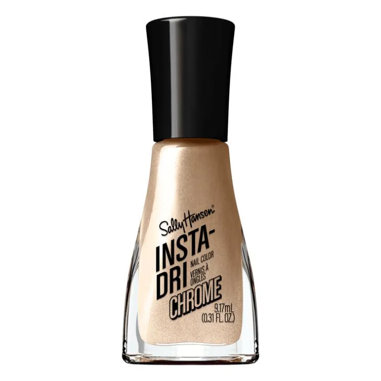 Sally Hansen Insta-Dri Chrome Nagellak - Goud - 128 Lustrous Gold