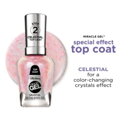 Sally Hansen Miracle Gel Top Coat - Roze - 110 Celestial