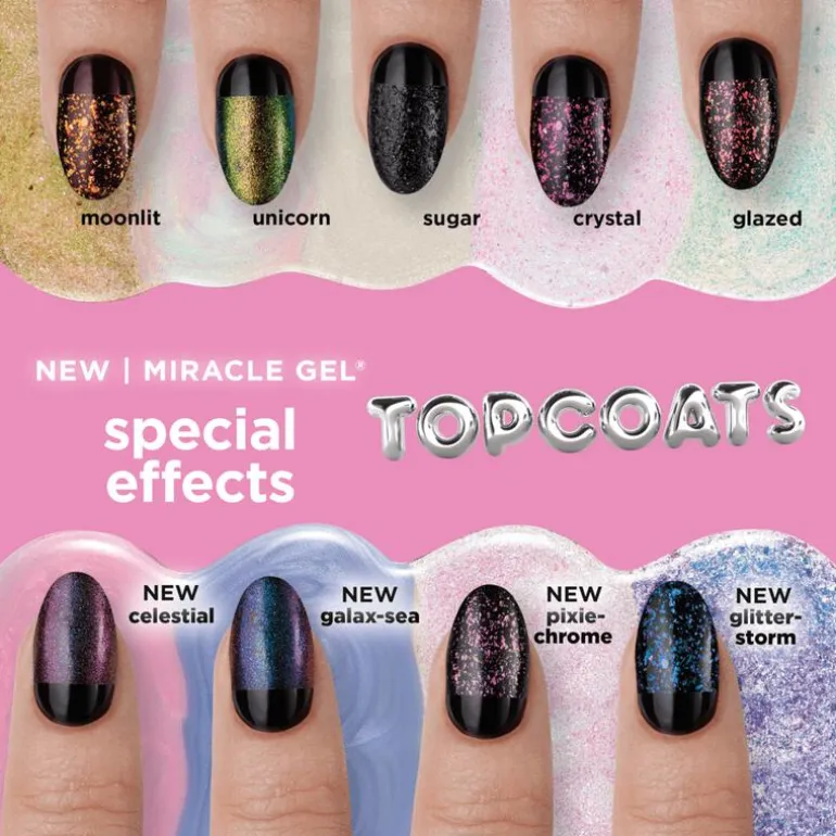 Sally Hansen Miracle Gel Top Coat - Roze - 110 Celestial