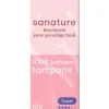 Sanature 100% Katoenen Tampons Super 16 stuks