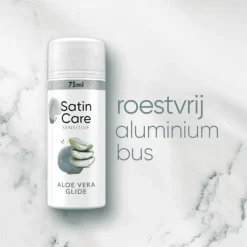 Satin Care Scheergel Gevoelige Huid Mini 75 ML