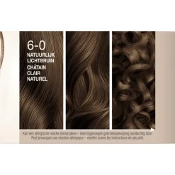 Schwarzkopf Creme Supreme Haarkleuring 6-0 Natuurlijk Lichtbruin