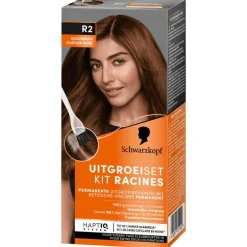 Schwarzkopf Permanent Color Uitgroeiset R2 Goudbruin