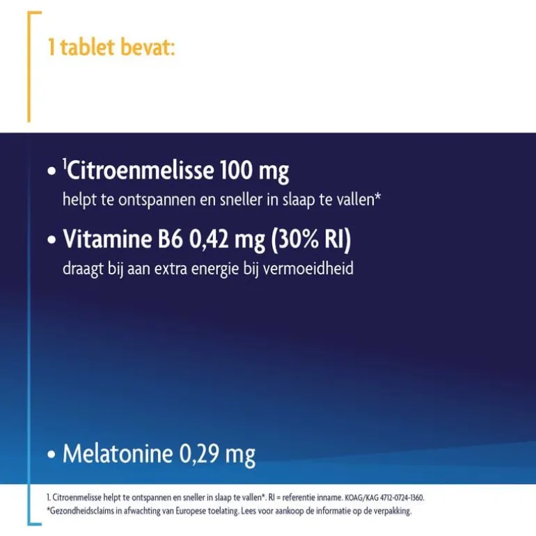 Shiepz Helpt Sneller In Slaap 30 stuks