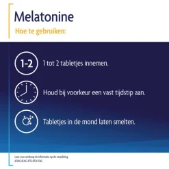 Shiepz Melatonine Original 0,1 mg 500 tabletten
