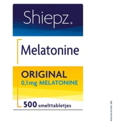 Shiepz Melatonine Original 0,1 mg 500 tabletten