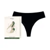 Snuggs period underwear Active highrise light black L