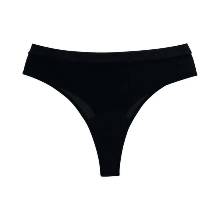 Snuggs period underwear Active highrise light black L