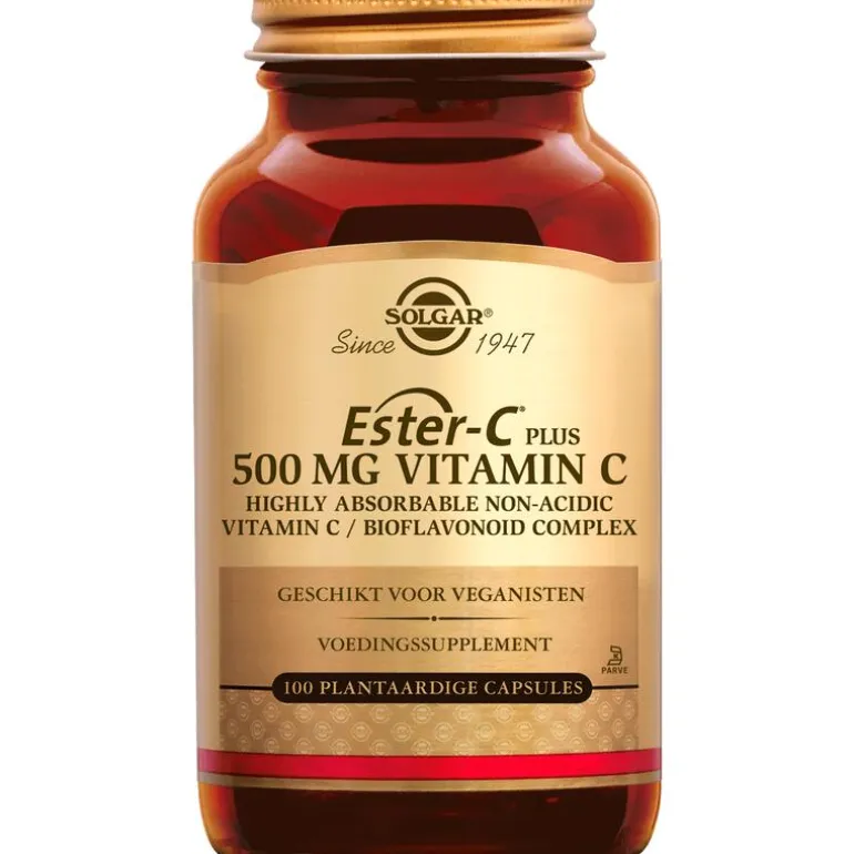 Solgar Ester-C Plus 500 mg Vitamin C 100 capsules