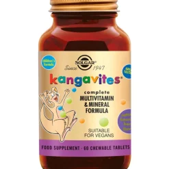Solgar Kangavites Bounching Berry 60 kauwtabletten
