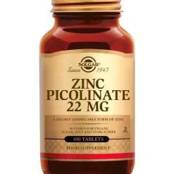Solgar Zinc Picolinate 22 mg 100 tabletten