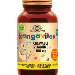 SolgarKangavites Chewable Vitamin C 100 mg 90 kauwtabletten