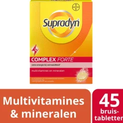 Supradyn Complex Forte Multivitamine Voor Extra Energie 45 Bruistabletten