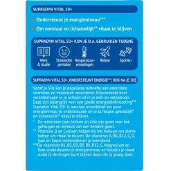 Supradyn Vital 50+ multivitamines voor vijftigplussers 35 tabletten