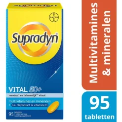 Supradyn Vital 50+ multivitamines voor vijftigplussers 95 tabletten