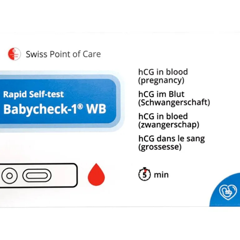 Swiss Point of Care Babycheck-1 WB Zelftest