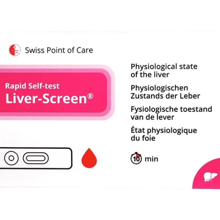 Swiss Point of Care Liver-Screen Zelftest
