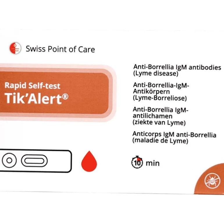 Swiss Point of Care Tik'Alert Zelftest